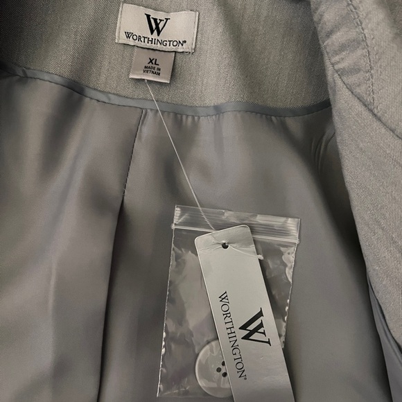 Worthington Gray Jacket, size XL - Picture 6 of 7